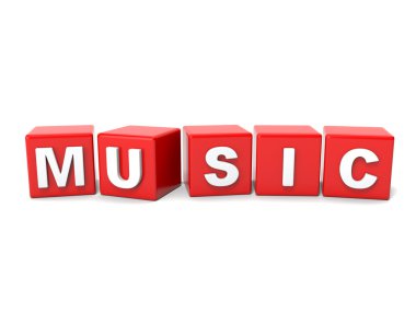 yazıt küpler kırmızı, müzik