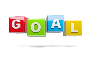 kırmızı, hedef küp üzerinde yazıt