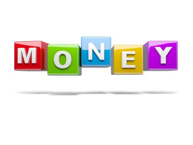 kırmızı, para küp üzerinde yazıt