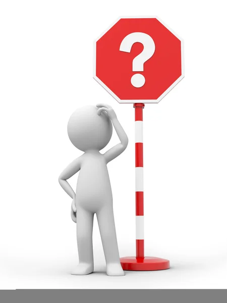 Question sign — Stock Photo, Image