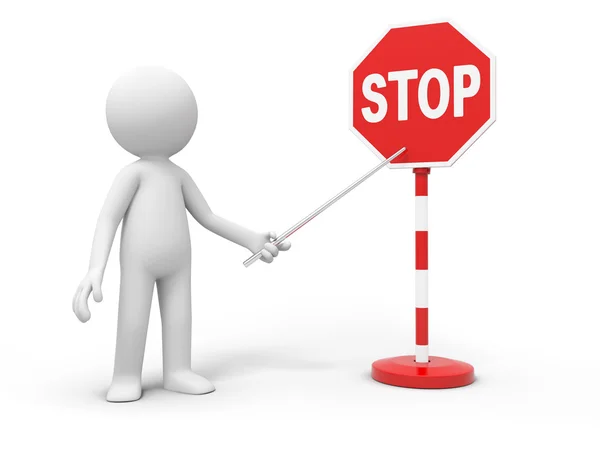 Stop sign — Stock Photo, Image