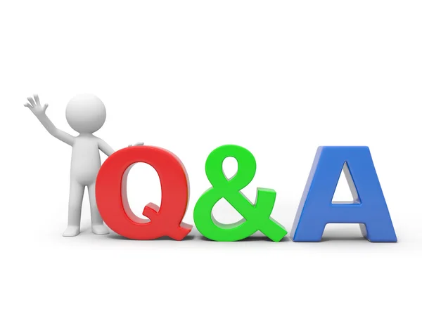 Question and answer — Stock Photo, Image