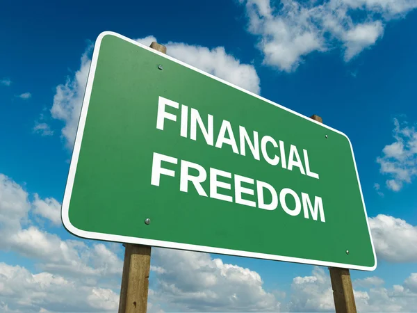 Financial freedom — Stock Photo, Image