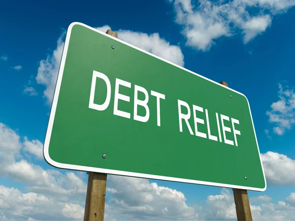 Alivio de la deuda — Foto de Stock