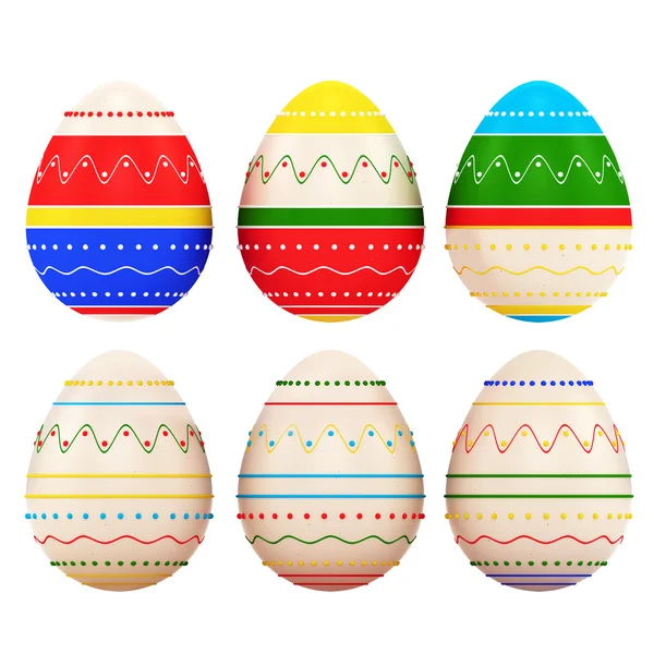 Set of Easter eggs — Stock Photo, Image