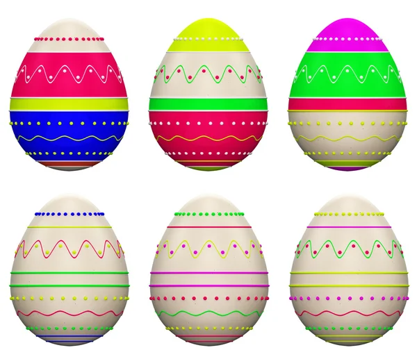 Set of Easter eggs — Stock Photo, Image