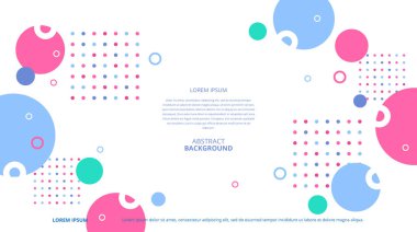 Çeşitli tasarım amaçları için soyut şekiller arka plan