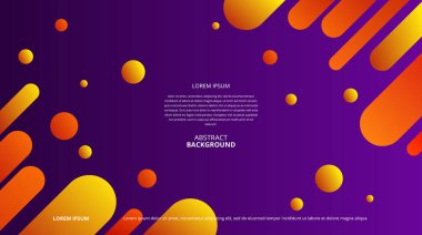 Çeşitli tasarım amaçları için soyut şekiller arka plan