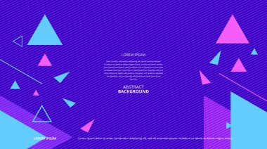 Çeşitli tasarım amaçları için soyut şekiller arka plan