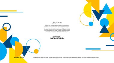 Çeşitli tasarım amaçları için soyut şekiller arka plan