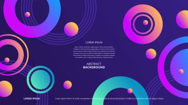 Çeşitli tasarım amaçları için soyut şekiller arka plan