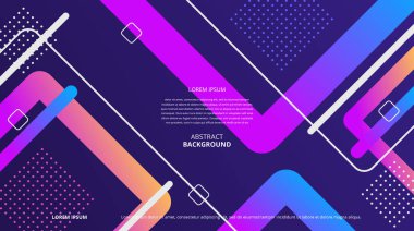 Çeşitli tasarım amaçları için soyut şekiller arka plan