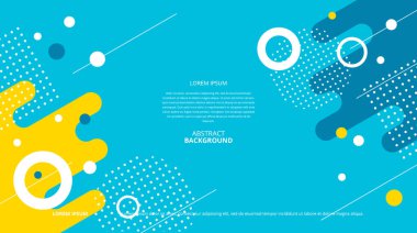 Çeşitli tasarım amaçları için soyut şekiller arka plan