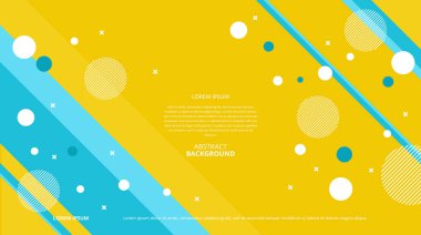 Çeşitli tasarım amaçları için soyut şekiller arka plan