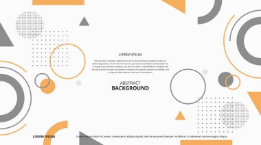 Çeşitli tasarım amaçları için soyut şekiller arka plan