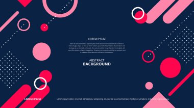 Çeşitli tasarım amaçları için soyut şekiller arka plan