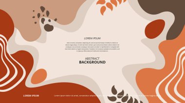 Çeşitli tasarım amaçları için soyut şekiller arka plan