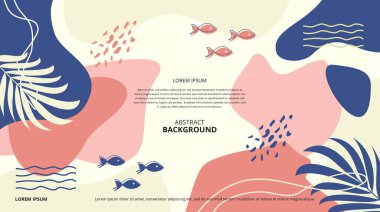 Çeşitli tasarım amaçları için soyut şekiller arka plan