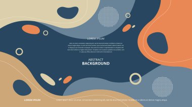 Çeşitli tasarım amaçları için soyut şekiller arka plan