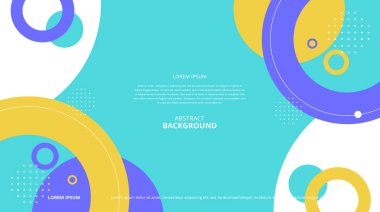 Çeşitli tasarım amaçları için soyut şekiller arka plan