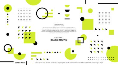 Çeşitli tasarım amaçları için soyut şekiller arka plan