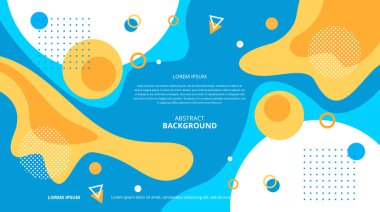 Çeşitli tasarım amaçları için soyut şekiller arka plan