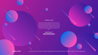 Çeşitli tasarım amaçları için soyut şekiller arka plan