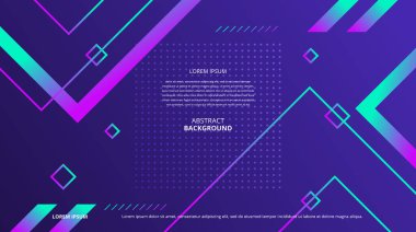 Çeşitli tasarım amaçları için soyut şekiller arka plan