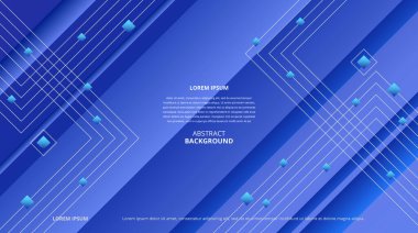 Çeşitli tasarım amaçları için soyut şekiller arka plan