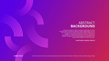 Çeşitli tasarım amaçları için soyut şekiller arka plan