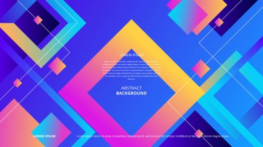 Çeşitli tasarım amaçları için soyut şekiller arka plan