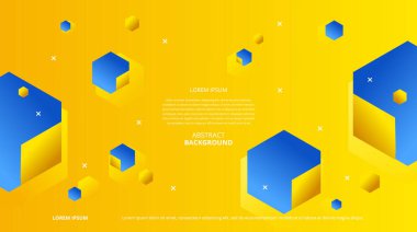 Çeşitli tasarım amaçları için soyut şekiller arka plan