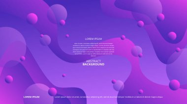 Çeşitli tasarım amaçları için soyut şekiller arka plan