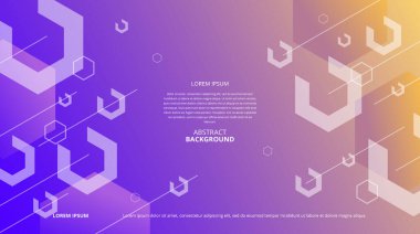 Çeşitli tasarım amaçları için soyut şekiller arka plan