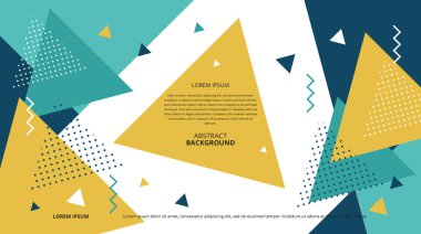 Çeşitli tasarım amaçları için soyut şekiller arka plan