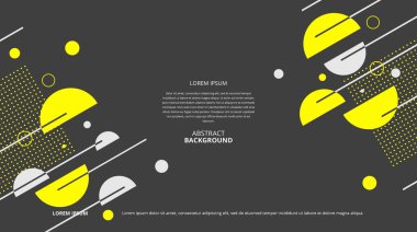 Çeşitli tasarım amaçları için soyut şekiller arka plan