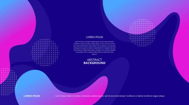 Çeşitli tasarım amaçları için soyut şekiller arka plan