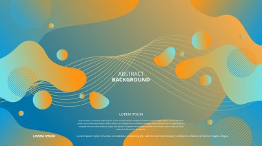 Çeşitli tasarım amaçları için soyut şekiller arka plan