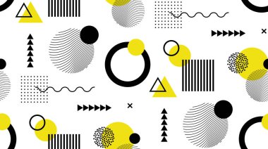 Çeşitli tasarım amaçları için soyut şekiller arka plan