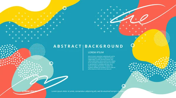 Abstract Shapes Background Various Design Purposes — Stock Vector