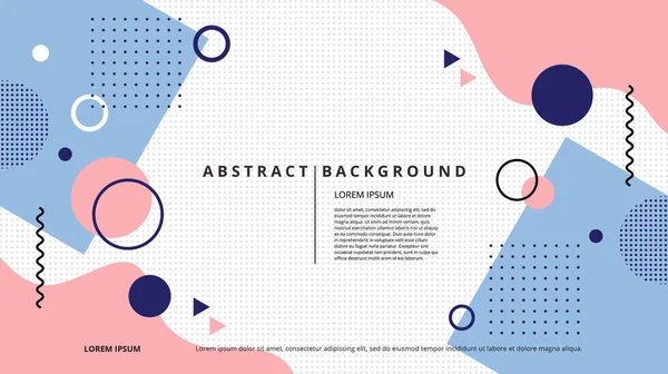 Abstract Shapes Background Various Design Purposes — Stock Vector