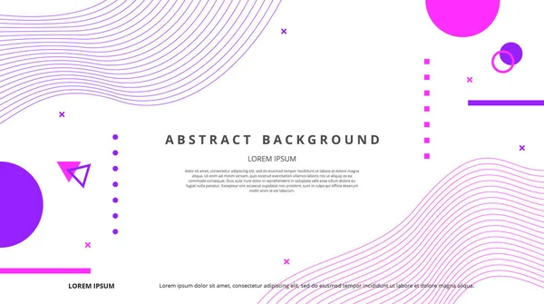 Abstract Shapes Background Various Design Purposes — Stock Vector