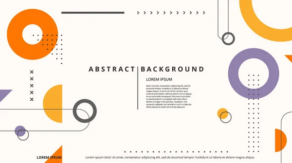 Abstrakte Formen Hintergrund Für Verschiedene Gestaltungszwecke — Stockvektor
