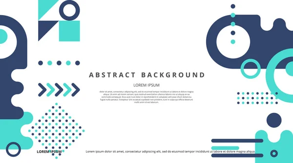 様々なデザイン目的のための抽象的な形状背景 — ストックベクタ