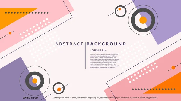 Abstract Shapes Background Various Design Purposes — Stock Vector