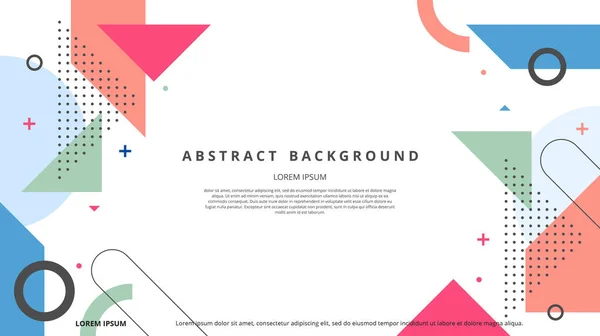 Abstrakte Formen Hintergrund Für Verschiedene Gestaltungszwecke — Stockvektor