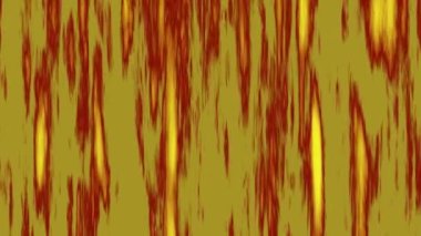 Farklı renklerin yapay geometrik şekilleri uzayda yavaşça konumlarını değiştiriyor