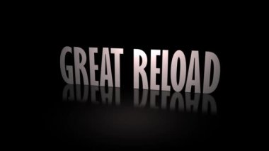 Ayna efektli Motivasyon İş Sözcüklerini Yeniden Yükle