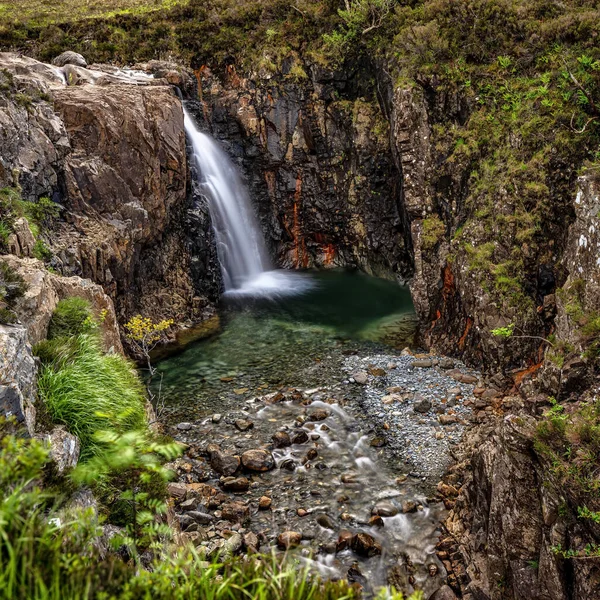 Fairy-tale landscape, The Fairy Pools, Isle of Skye, Scotland. High quality photo
