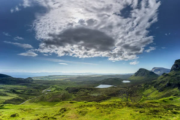 Fairy Tale Landscape Quiraing Walk Isle Skye Scotland High Quality — Foto Stock